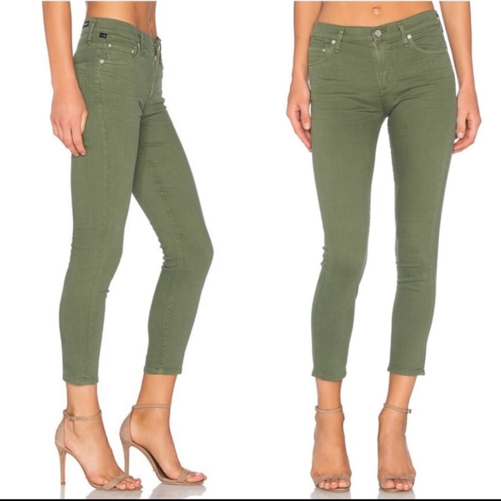 Citizens Of Humanity Rocket Crop High Rise Skinny Jeans